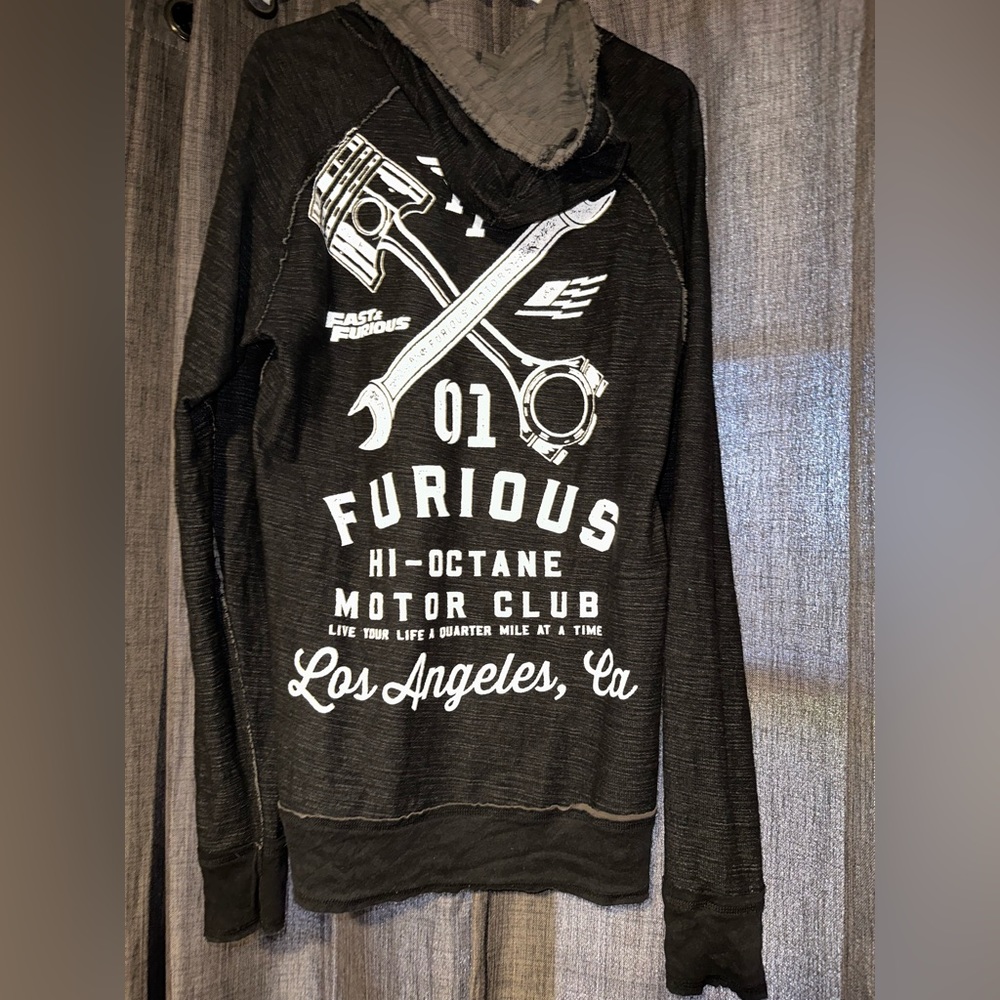 Men’s Fast & Furious Sweatshirt Reversible